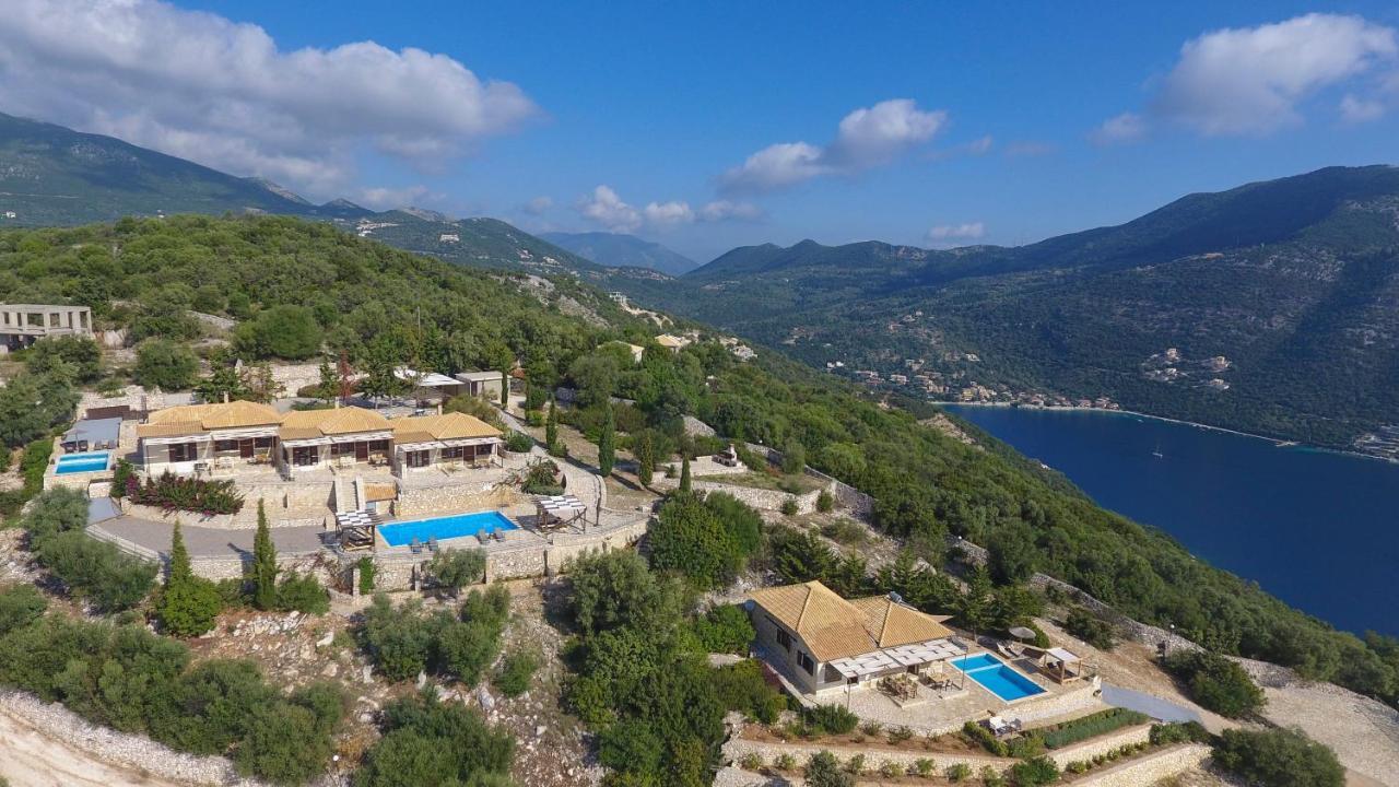 Ionian View Villas シヴォタ エクステリア 写真