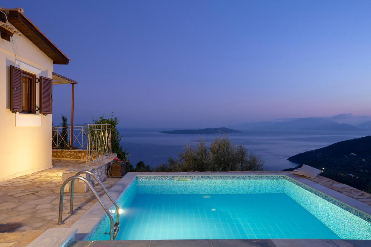 Ionian View Villas シヴォタ エクステリア 写真